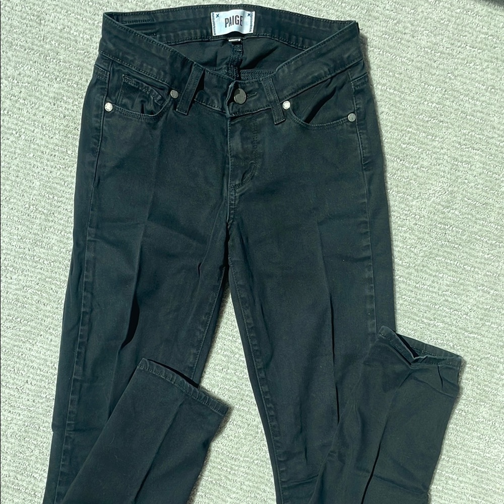 Paige Black Denim Jeans
